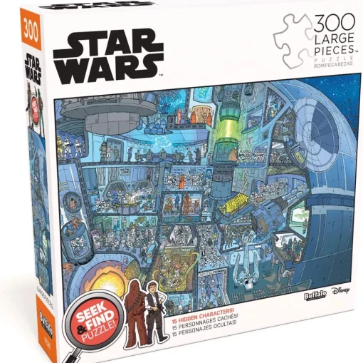 Buffalo Games Star Wars - Seek & Find - The Death Star - 300 Large Pie