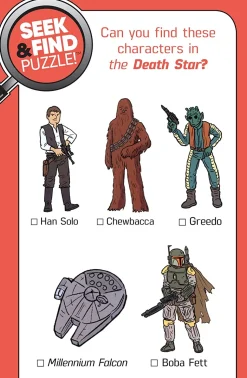 Buffalo Games Star Wars - Seek & Find - The Death Star - 300 Large Pie
