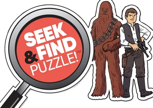 Buffalo Games Star Wars - Seek & Find - The Death Star - 300 Large Pie