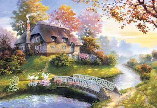 Castorland - Cottage Jigsaw Puzzle (1500 Pieces)