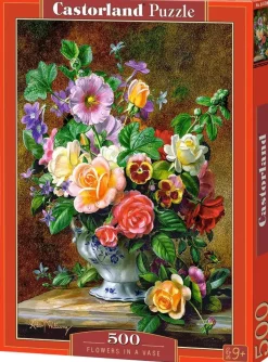 Castorland - Flowers in a Vase Jigsaw Puzzle (500 Pieces)