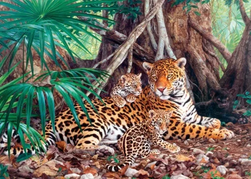 Castorland - Jaguars In The Jungle Jigsaw Puzzle (3000 Pieces)