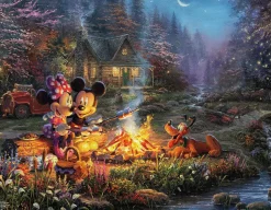 Ceaco - 4 in 1 Multipack - Disney Dreams Collection - Donald & Daisy D