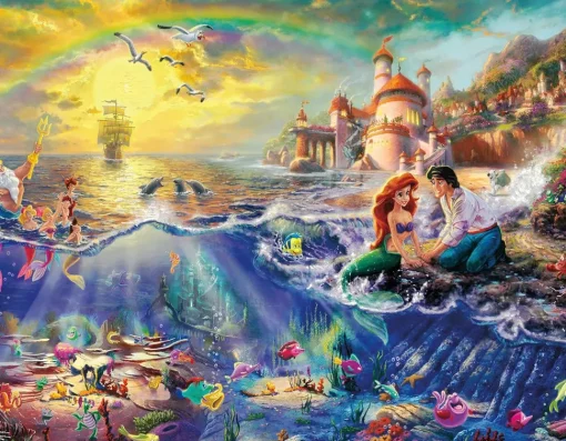 Ceaco - 4 in 1 Multipack - Disney Dreams Collection - Donald & Daisy D