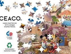 Ceaco - 4 in 1 Multipack - Disney - Mickey & Minnie by Thomas Kinkade