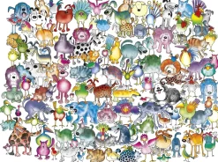 Ceaco - Animal Jam - Cats and Dogs by Lynn Johnston Jigsaw Puzzle (750