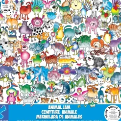 Ceaco - Animal Jam - Cats and Dogs by Lynn Johnston Jigsaw Puzzle (750