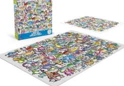Ceaco - Animal Jam - Cats and Dogs by Lynn Johnston Jigsaw Puzzle (750