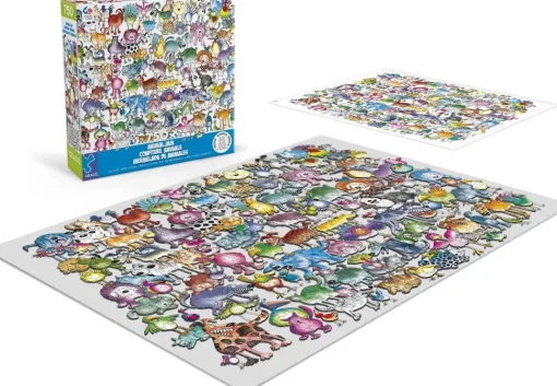 Ceaco - Animal Jam - Cats and Dogs by Lynn Johnston Jigsaw Puzzle (750