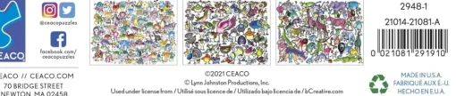 Ceaco - Animal Jam - Cats and Dogs by Lynn Johnston Jigsaw Puzzle (750