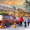 Ceaco - Classic Christmas - White Horse Inn Jigsaw Puzzle (1000 Pieces