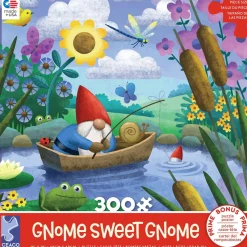 Ceaco - Gnome Sweet Gnome - Gone Fishing - XL by Tim Bowers Jigsaw Puz