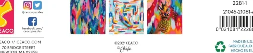 Ceaco - Hello Color - XL by Etta Vee Jigsaw Puzzle (300 Pieces)