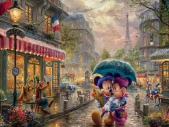 Ceaco - Mickey & Minnie in Paris XL by Thomas Kinkade Jigsaw Puzzle (3