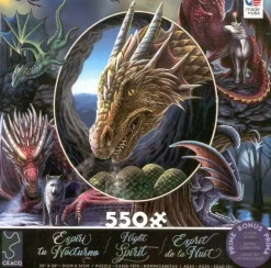 Ceaco - Night Spirit - Dragon Jigsaw Puzzle (550 Pieces)