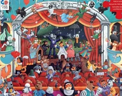 Ceaco - Paws & Claws Theater Puzzle - 300 Piece