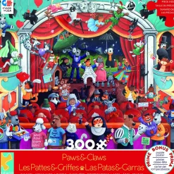 Ceaco - Paws & Claws Theater Puzzle - 300 Piece