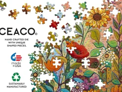 Ceaco - Peggy's Garden - Joy in The Morning by Peggy Davis Jigsaw Puzz