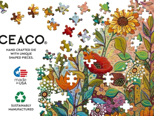 Ceaco - Peggy's Garden - Joy in The Morning by Peggy Davis Jigsaw Puzz