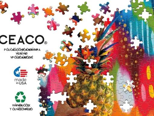 Ceaco - Pineapple - XL by Etta Vee Jigsaw Puzzle (300 Pieces)