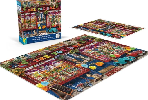 Ceaco - Shop Windows - Toy Box - 1000 Piece Jigsaw Puzzle
