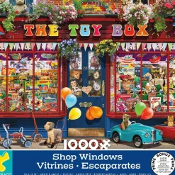 Ceaco - Shop Windows - Toy Box - 1000 Piece Jigsaw Puzzle