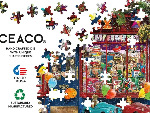 Ceaco - Shop Windows - Toy Box - 1000 Piece Jigsaw Puzzle
