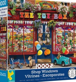 Ceaco - Shop Windows - Toy Box - 1000 Piece Jigsaw Puzzle