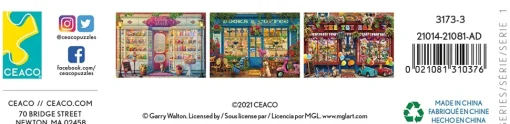 Ceaco - Shop Windows - Toy Box - 1000 Piece Jigsaw Puzzle