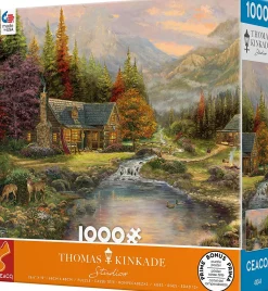 Ceaco - Sierra Paradise by Thomas Kinkade Jigsaw Puzzle (1000 Pieces)