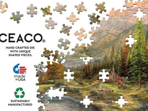 Ceaco - Sierra Paradise by Thomas Kinkade Jigsaw Puzzle (1000 Pieces)