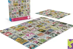 Ceaco - Stamps - Flowers Jigsaw Puzzle (1000 Pieces)