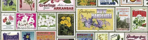 Ceaco - Stamps - Flowers Jigsaw Puzzle (1000 Pieces)