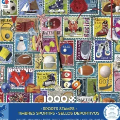 Ceaco - Stamps - Sports Jigsaw Puzzle (1000 Pieces)