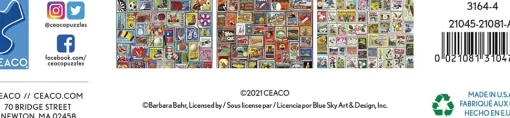 Ceaco - Stamps - Sports Jigsaw Puzzle (1000 Pieces)