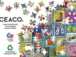 Ceaco - Stamps - Sports Jigsaw Puzzle (1000 Pieces)