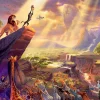 Ceaco - The Lion Kings XL by Thomas Kinkade Jigsaw Puzzle (300 Pieces)