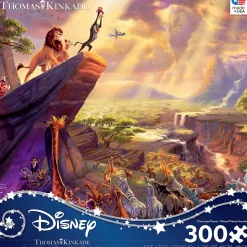 Ceaco - The Lion Kings XL by Thomas Kinkade Jigsaw Puzzle (300 Pieces)