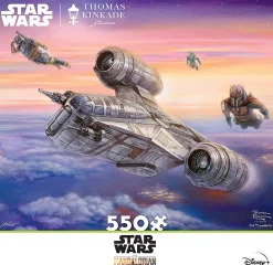 Ceaco - Thomas Kinkade The Mandalorian Collection - The Escort, Star W