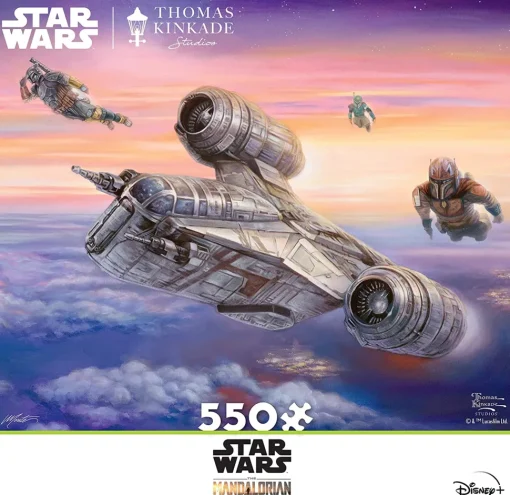 Ceaco - Thomas Kinkade The Mandalorian Collection - The Escort, Star W