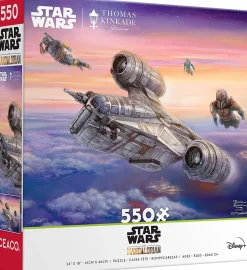 Ceaco - Thomas Kinkade The Mandalorian Collection - The Escort, Star W