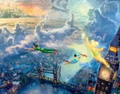 Ceaco 4-in-1 Multi-Pack Thomas Kinkade Disney Dreams Collection Jigsaw