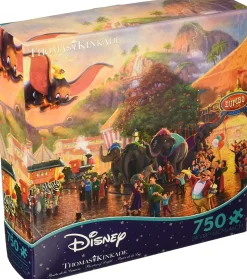 Ceaco Thomas Kinkade - The Disney Collection - Disney's Dumbo Puzzle,