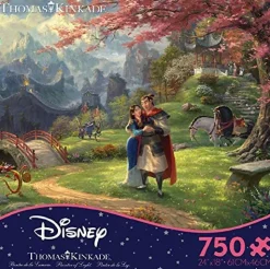 Ceaco Thomas Kinkade - The Disney Collection - Mulan Puzzle - 750 Piec