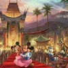 Ceaco Thomas Kinkade Disney Collection Mickey & Minnie Hollywood Puzzl