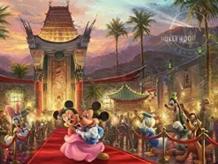 Ceaco Thomas Kinkade Disney Collection Mickey & Minnie Hollywood Puzzl