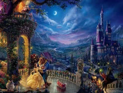 Ceaco Thomas Kinkade Disney's Beauty & The Beast 300 Piece XL Jigsaw P