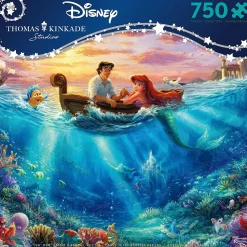 Ceaco Thomas Kinkade Disney Dreams - The Little Mermaid Falling in Lov