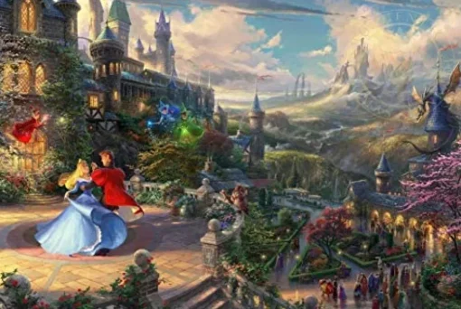 Ceaco Thomas Kinkade The Disney Dreams Collection: Sleeping Beauty Enc