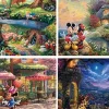 Ceaco Thomas Kinkade The Disney Collection Multipack 4 in 1 Puzzle - 5
